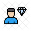 پیش‌نمایش فایل user-diamond-2411471 از پک برنامه‌ریزی کسب و کار