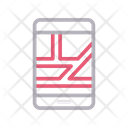 پیش‌نمایش فایل mobile-map-2435143 از پک مکان و نقشه