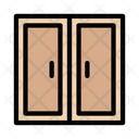 پیش‌نمایش فایل double-door-2441495 از پک کرکره و گیاهان
