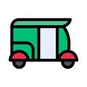 پیش‌نمایش فایل rickshaw-2460202 از پک حمل و نقل شهری