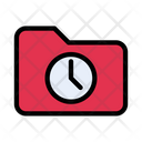 پیش‌نمایش فایل folder-clock-2598907 از پک فایل‌ها و پوشه‌ها