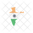 پیش‌نمایش فایل india-map-2765003 از پک جشن دیوالی (جشن نور)