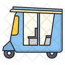 پیش‌نمایش فایل rickshaw-2878026 از پک حمل و نقل
