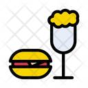 پیش‌نمایش فایل beer-and-burger-2869810 از پک آبجو