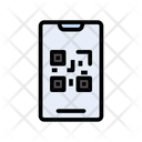 پیش‌نمایش فایل qr-code-screen-2869179 از پک احراز هویت بیومتریک و کیوآر کد