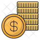 پیش‌نمایش فایل dollar-coins-2875309 از پک بانکداری و پول
