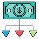 پیش‌نمایش فایل dollar-flow-chart-2875308 از پک بانکداری و پول