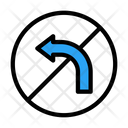 پیش‌نمایش فایل no-left-turn-3346905 از پک تابلوهای راهنمایی