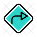 پیش‌نمایش فایل right-turn-3298651 از پک علائم راهنمایی و رانندگی