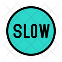 پیش‌نمایش فایل slow-3298660 از پک علائم راهنمایی و رانندگی