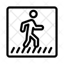 پیش‌نمایش فایل crosswalk-3298590 از پک علائم راهنمایی و رانندگی
