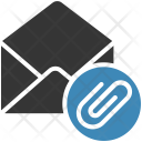 پیش‌نمایش فایل attach-email از پک آیکون‌های ایمیل