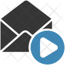 پیش‌نمایش فایل email-play از پک آیکون‌های ایمیل
