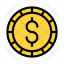 پیش‌نمایش فایل dollar-coin-4276759 از پک مالی و پول