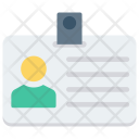 پیش‌نمایش فایل identification-card-23 از پک آیکون‌های آموزشی