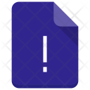 پیش‌نمایش فایل error-in-file از پک آیکون‌های تخت فایل و پوشه