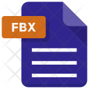 پیش‌نمایش فایل fbx-file از پک آیکون‌های تخت فایل و پوشه