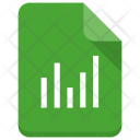 پیش‌نمایش فایل graph-file از پک آیکون‌های تخت فایل و پوشه