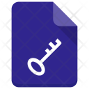 پیش‌نمایش فایل key-file از پک آیکون‌های تخت فایل و پوشه