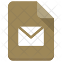 پیش‌نمایش فایل mail-file از پک آیکون‌های تخت فایل و پوشه