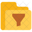 پیش‌نمایش فایل filter-folder از پک آیکون‌های تخت فایل و پوشه