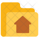پیش‌نمایش فایل home-folder-1 از پک آیکون‌های تخت فایل و پوشه