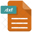 پیش‌نمایش فایل dxf-file-2 از پک آیکون‌های تخت فایل و پوشه