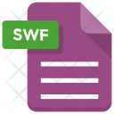 پیش‌نمایش فایل swf-file از پک آیکون‌های تخت فایل و پوشه