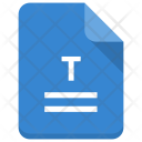 پیش‌نمایش فایل text-file-6 از پک آیکون‌های تخت فایل و پوشه