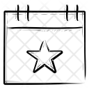 پیش‌نمایش فایل calendar-1474 از پک آیکون‌های کریسمس به سبک doodle