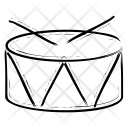 پیش‌نمایش فایل drum-150 از پک آیکون‌های کریسمس به سبک doodle
