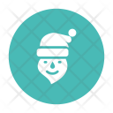 پیش‌نمایش فایل santa-claus-7 از پک آیکون‌های دایره‌ای رنگی کریسمس