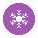پیش‌نمایش فایل snowflake-1399 از پک آیکون‌های دایره‌ای رنگی کریسمس