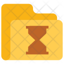 پیش‌نمایش فایل hourglass-folder-3 از پک File And Folder 
