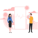 پیش‌نمایش فایل boy-and-girl-standing-in-front-of-covid-graph-5102637 از پک زندگی پس از کرونا