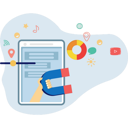 پیش‌نمایش فایل attracting-customers-by-social-media-5112749 از پک رسانه‌های اجتماعی