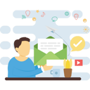 پیش‌نمایش فایل boy-using-email-communication-5112765 از پک رسانه‌های اجتماعی