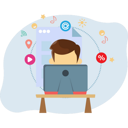 پیش‌نمایش فایل boy-using-social-media-platform-5112738 از پک رسانه‌های اجتماعی
