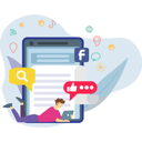 پیش‌نمایش فایل boy-using-social-median-on-phone-5112760 از پک رسانه‌های اجتماعی