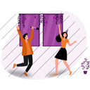 پیش‌نمایش فایل couple-doing-party-dance-5112566 از پک عشق و عاشقی