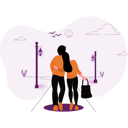 پیش‌نمایش فایل couple-is-walking-on-road-5112584 از پک عشق و عاشقی