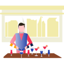 پیش‌نمایش فایل barman-making-drinks-5112554 از پک رستوران