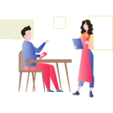 پیش‌نمایش فایل female-waiter-taking-order-5112550 از پک رستوران