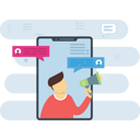 پیش‌نمایش فایل chat-marketing-5137413 از پک بازاریابی دیجیتال