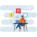 پیش‌نمایش فایل email-advertising-5137405 از پک بازاریابی دیجیتال