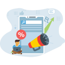 پیش‌نمایش فایل online-sale-announcement-5137419 از پک بازاریابی دیجیتال