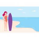 پیش‌نمایش فایل girl-is-standing-with-surf-board-on-beach-5133203 از پک تابستان