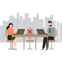 پیش‌نمایش فایل employees-maintaining-a-safe-distance-5137754 از پک فاصله‌گذاری اجتماعی