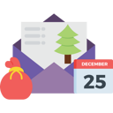 پیش‌نمایش فایل christmas-invitation-is-in-the-envelope-5142213 از پک کریسمس