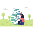 پیش‌نمایش فایل girl-is-painting-the-easter-egg-5143130 از پک عید پاک